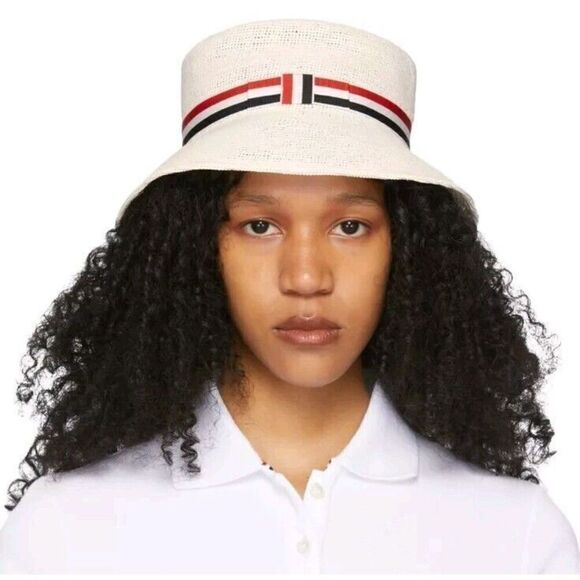 Thom Browne Crocher Bucket Hat Size S